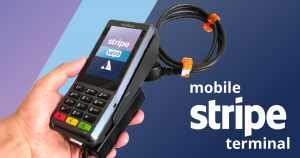 Portable Stripe Terminal Verifone P400